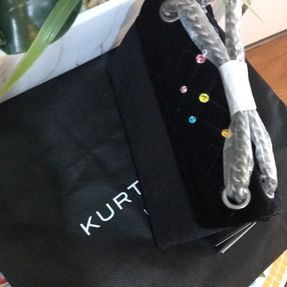 Kurt Geiger London Mini Brixton Shoulder Bag In Charcoal - - Picture 16 of 17